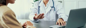 Doctor patient consultation