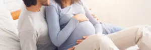 Woman hug